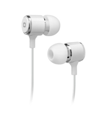 SBS in-ear stereo høretelefoner med Lightning-stik. Hvid