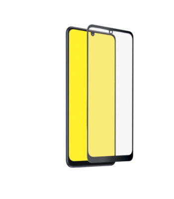 SBS beskyttelsesglas til Samsung Galaxy A31 / A32 4G / A33®. Sorte kanter