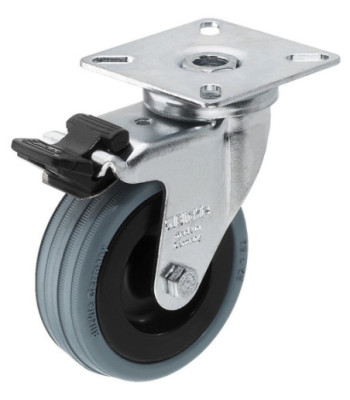 Hjul m/bremse - GCB-75B BLICKLE