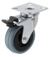 Hjul m/bremse - GCB-75B BLICKLE
