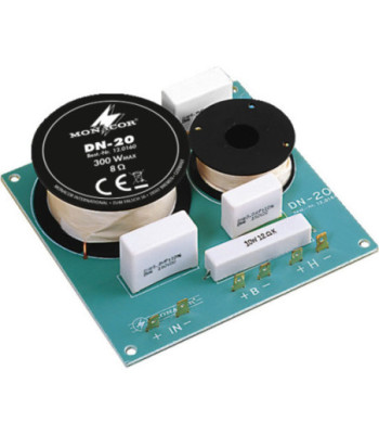 Delefilter 2-vejs - DN-20 MONACOR