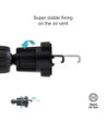SBS Pro mobilholder til bilen med trådløs opladning. 15W