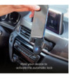 SBS Pro mobilholder til bilen med trådløs opladning. 15W