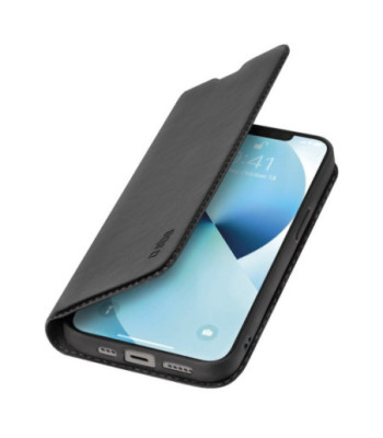 SBS Novelty Book Wallet Lite cover til iPhone 14 / 13®. Sort