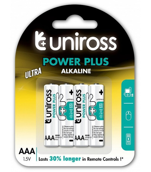 Uniross AAA Alkaline Uniross AAA Alkaline