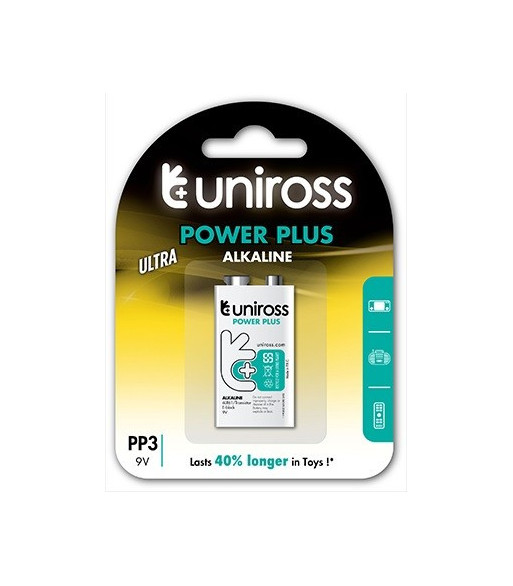 Uniross 9V/6LR61 Alkaline Uniross 9V/6LR61 Alkaline