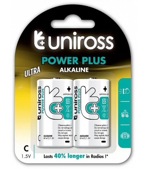 Uniross C/LR14 Alkaline Uniross C/LR14 Alkaline