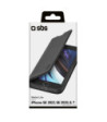 SBS Book Wallet Lite cover til iPhone SE2022/2020/8/7®. Sort