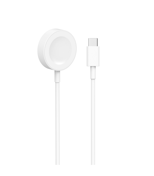 Sinox PRO trådløst ladekabel til Apple Watch®. 1m. Hvid