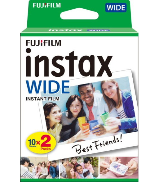 INSTAX Wide film. 20 stykker INSTAX Wide film. 20 stykker