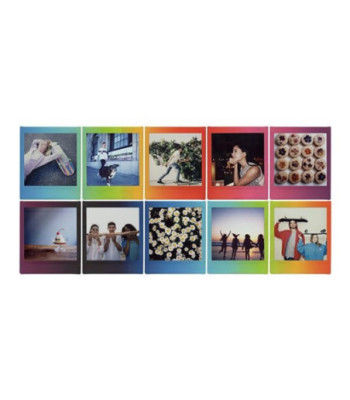 INSTAX Square film. 10 stykker. Rainbow