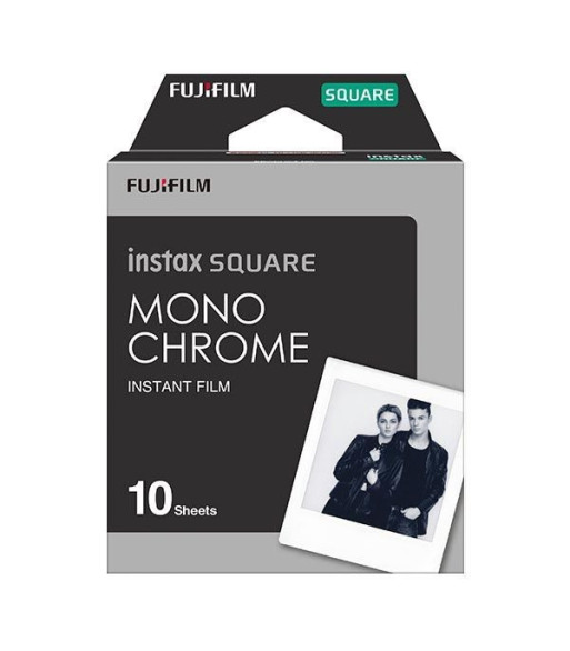 INSTAX Square film. 10 stykker. Monochrome INSTAX Square film. 10 stykker. Monochrome