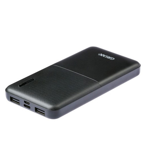 Grixx Powerbank 10.000mAh. Sort Grixx Powerbank 10.000mAh. Sort