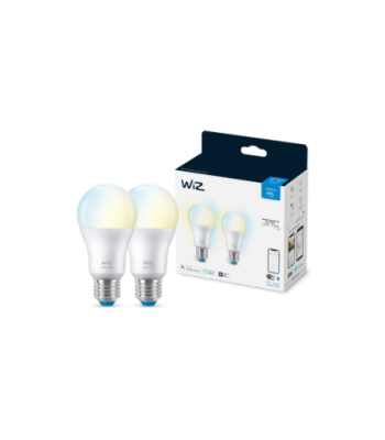 WiZ LED pære x 2. E27. Kold til varm hvid