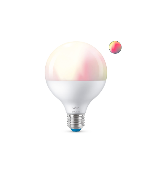 WiZ LED pære. E27. Hvid + 16 mio. farver WiZ LED pære. E27. Hvid + 16 mio. farver