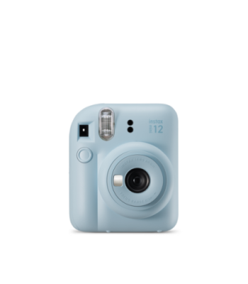 INSTAX Mini 12 kamera. Pastel blå