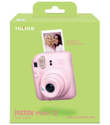 INSTAX Mini 12 kamera. Blossom Pink