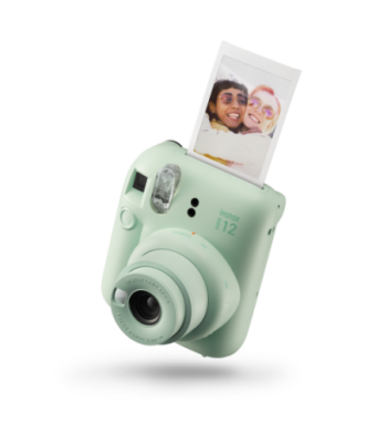 INSTAX Mini 12 kamera. Mintgrøn