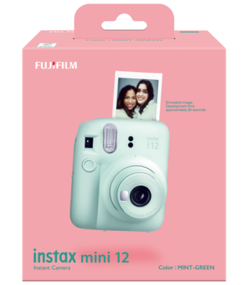 INSTAX Mini 12 kamera. Mintgrøn