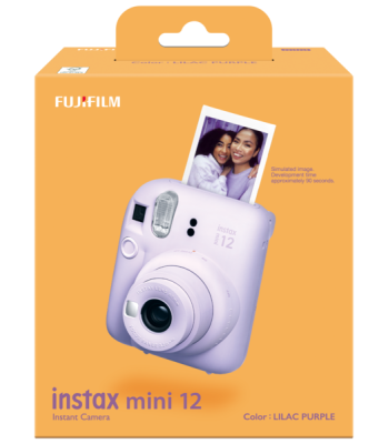 INSTAX Mini 12 kamera. Lilla