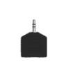 Sinox mini jack hovedtelefon splitter. Sort