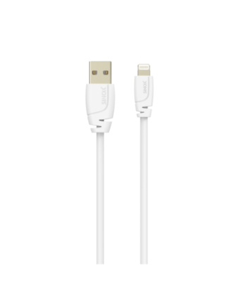 Sinox PRO Lightning kabel m/original Apple chip. 0,5m. Hvid