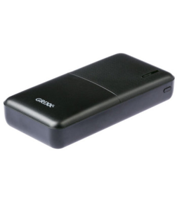 Grixx Powerbank 15.000mAh. Sort