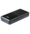 Grixx Powerbank 15.000mAh. Sort