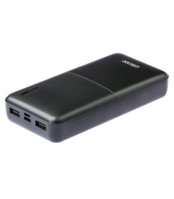 Grixx Powerbank 15.000mAh. Sort
