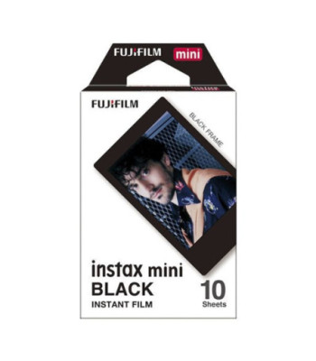 INSTAX Mini film. 10 stykker. Sort