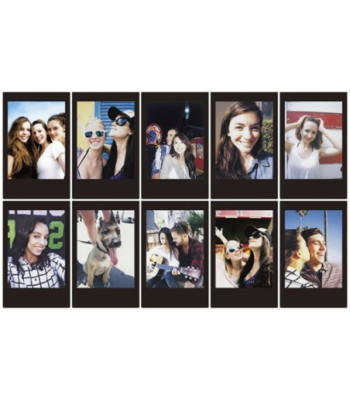 INSTAX Mini film. 10 stykker. Sort