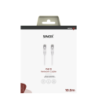 Sinox Cat6e kabel. 10m. Hvid