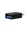 Sinox USB C - USB A adapter. Sort