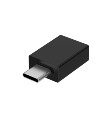 Sinox USB C - USB A adapter. Sort