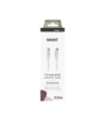 Sinox antennekabel. 2m. Hvid