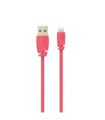 Sinox PRO Lightning kabel m/original Apple chip. 2m. Pink