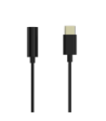 Sinox PRO USB C til mini jack adapter. 0,15m. Sort