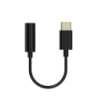 Sinox PRO USB C til mini jack adapter. 0,15m. Sort