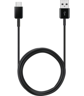 Samsung USB A til C kabel. Sort