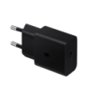 Samsung 240V USB-C oplader. Sort