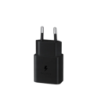 Samsung 240V USB-C oplader. Sort