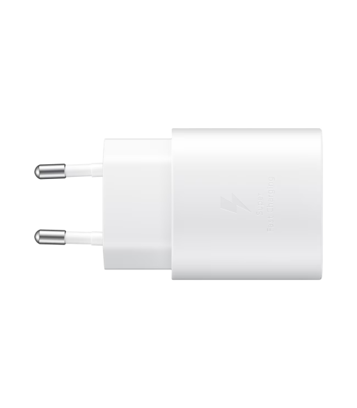 Samsung oplader USB-C. 25W. Hvid