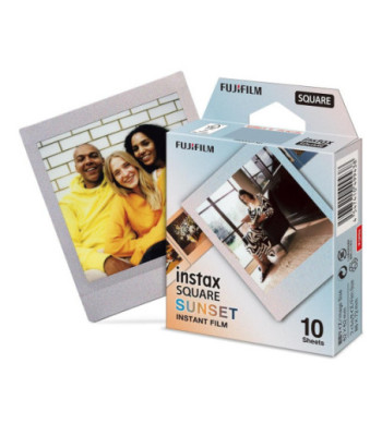 Instax Square film. 10 stykker. Sunset