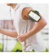SBS XXXL mobilholder til armen til sport. Sort/grøn
