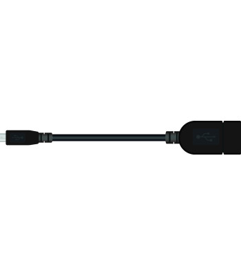 Sinox iMedia Micro USB OTG adapter. 0,2m. Sort