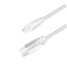 Sinox iMedia USB C til Micro USB kabel. 1m. Hvid