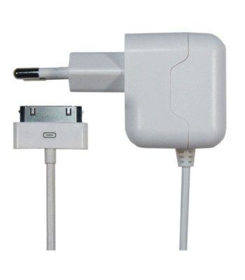 Sinox iMedia 230V 30-pin oplader m/MFI chip. 1m. Hvid