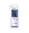 Sinox iMedia 12V dobbelt USB A biloplader. 1.0+2.1A. Sort