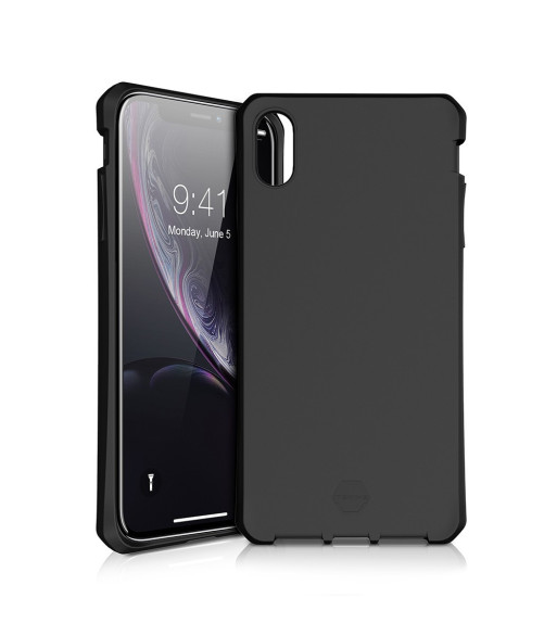 ITSKINS SPECTRUM SOLID cover til iPhone XR®. Sort ITSKINS SPECTRUM SOLID cover til iPhone XR®. Sort