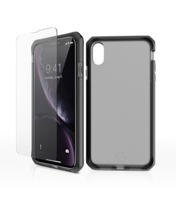 ITSKINS SUPREME FROST360 (Supreme + 2.5D Glass) ?cover til iPhone XR®. Sort